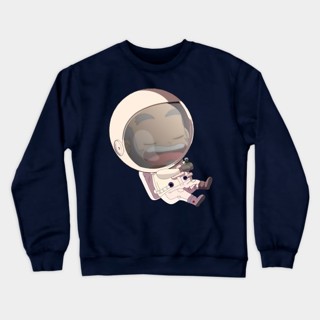 Chibi Iroh Astronaut! Crewneck Sweatshirt by emiliapapaya